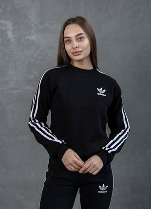 Костюм adidas зима: світшот-штани 2 пари шкарпетки у подарунок ❄️6 фото