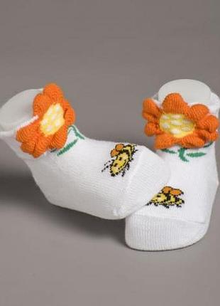 Дитячі шкарпетки квіточок yumese для дівчинки 6-12 міс.,4-5 років