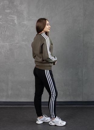 Костюм adidas зима: свитшот-брюки 2 пары носка в подарок ❄️3 фото