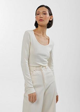 Молочний лонгслів