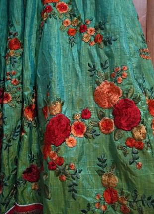 Изящество и роскошь, платье с вышивкой, индийский наряд. размер 10-126 фото