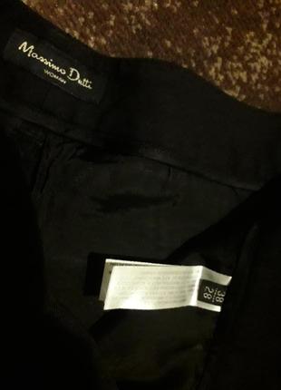 Дизайнерские брюки люкс шерсть с шелком massimo dutti3 фото