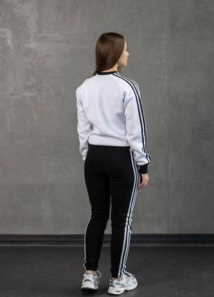 Костюм adidas зима: свитшот-брюки 2 пары носка в подарок ❄️4 фото