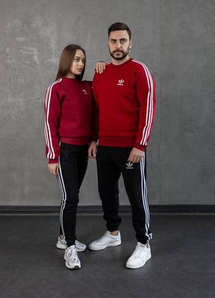 Костюм adidas зима: світшот-штани 2 пари шкарпетки у подарунок ❄️