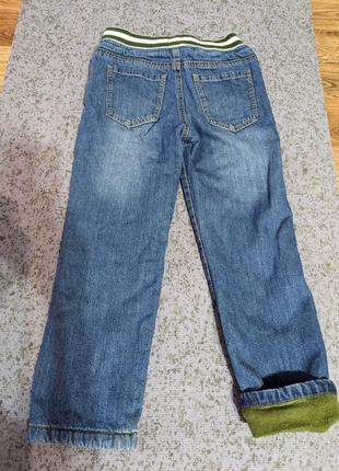 Теплые джинсы на флисе lc waikiki на 6-8 лет.4 фото