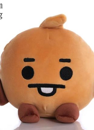 Шуки 18 см печива м'яка іграшка бтс персонаж bts shooky army плюшева