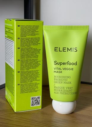 Поживна маска elemis superfood vital veggie mask5 фото