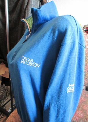 Чоловічий светр з підкладкою від бренду oskar jacobson5 фото