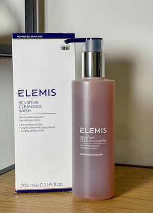 Elemis sensitive cleansing wash гель-очищувач для чутливої шкіри