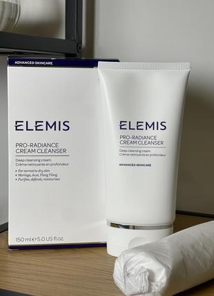 Elemis pro-radiance cream cleanser - anti-age очищувач