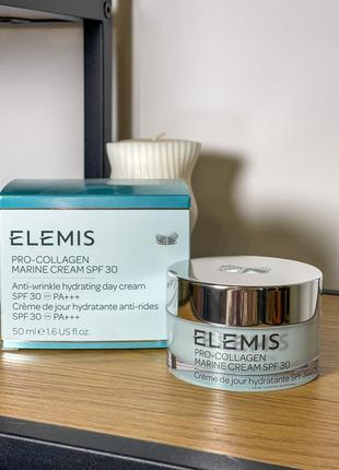 Крем для обличчя про-колаген spf30 elemis pro-collagen marine cream spf30