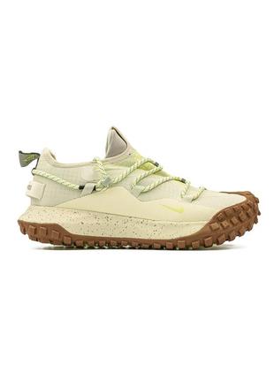 Кросівки жіночі / чоловічі зелені nike acg mountain fly low gore tex  se beige8 фото