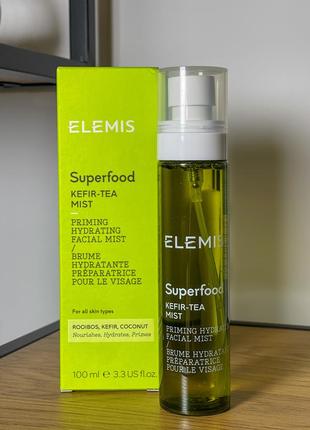 Увлажняющий тонер elemis superfood kefir-tea mist1 фото