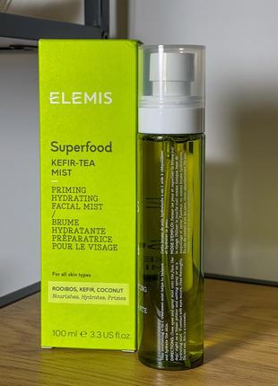 Увлажняющий тонер elemis superfood kefir-tea mist2 фото