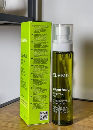 Увлажняющий тонер elemis superfood kefir-tea mist5 фото