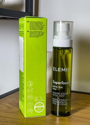 Увлажняющий тонер elemis superfood kefir-tea mist8 фото