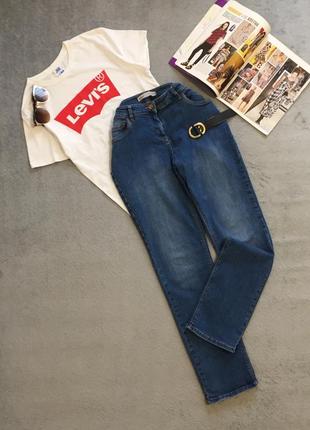 Качественные джинсы мом , бойфренды george с высокой посадкой1 фото