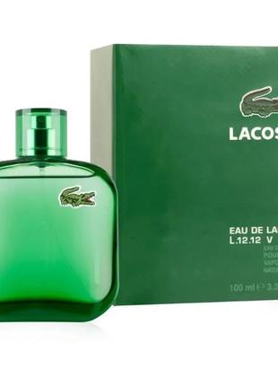 Мужская туалетная вода lacostе l.12.12 vert  100 мл