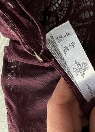 Сексуальне боді бордове боді з пушап 70в мереживне боді 80в марсалове боді еротичне5 фото