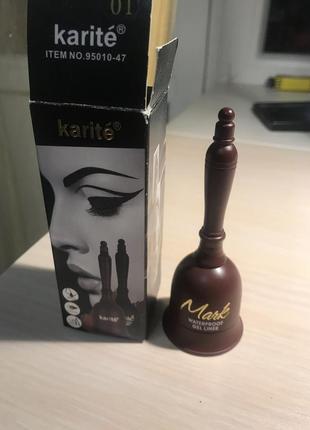 Підводка для очей mapk waterproof gel liner karite "kg"