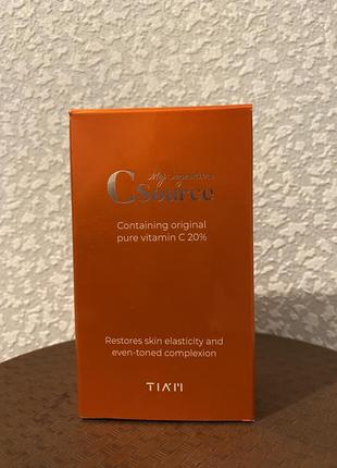 Сыворотка с витамином с 20% my signature c-source original pure vitamin c20 serum2 фото