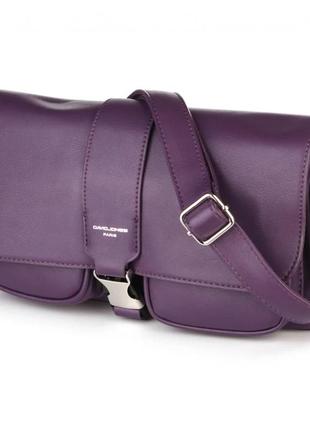 Жіноча сумка david jones 7004-1 purple1 фото