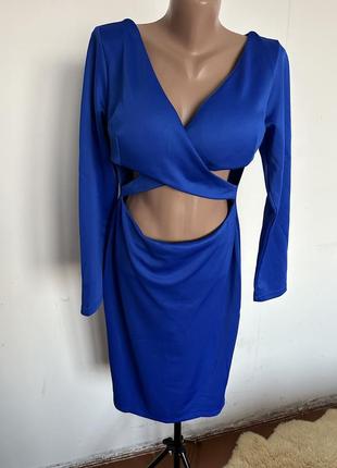 Платье синие