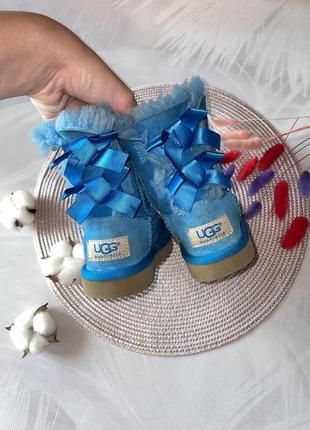 Ugg original угги на овчине угги с бантиками2 фото