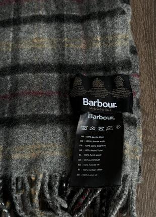 Шарф barbour classic3 фото