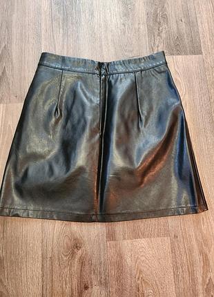 Юбка эко кожа 2