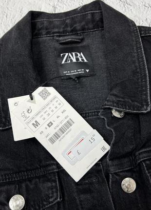 Джинсовая куртка zara3 фото