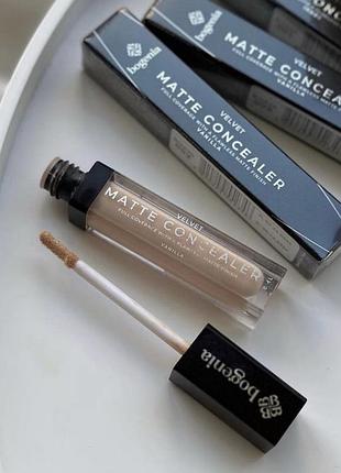 Консилер для лица velvet matt concyler от bogenia