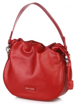 Жіноча сумка david jones 6836-1 dark red