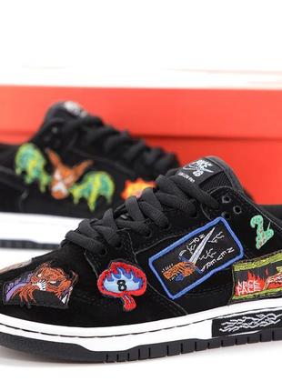 Кросівки michael jackson nike dunk high black boots girls