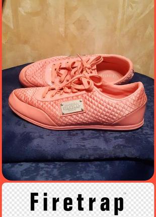 Оригинальные кроссовки firetrap dr domello pink. 41 размер. женские