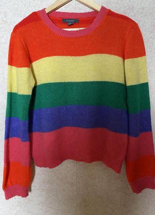 Яркий мохеровый свитер primark2 фото