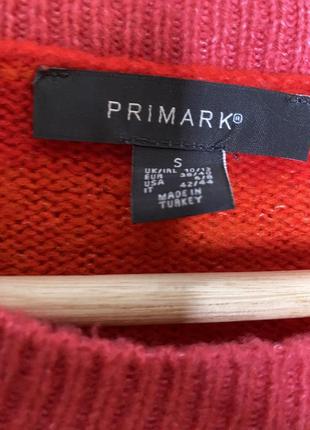 Яркий мохеровый свитер primark4 фото