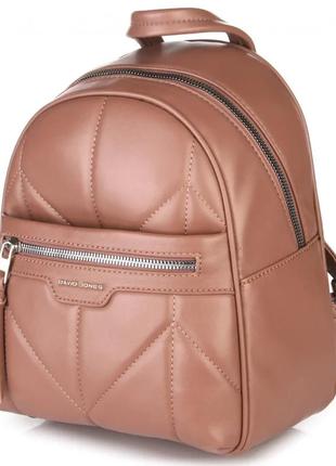 Женский модный рюкзак david jones 6860-3 d.pink1 фото