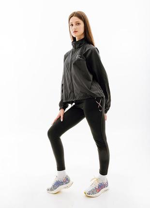 Женская ветровка nike w nk df air jacket  черный l (7ddx0263-010 l)