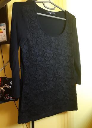 Кофточка кружевная  ,реглан ,блуза .турция размер с,м ,л2 фото