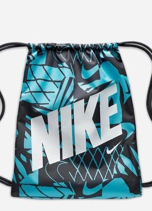 Мішок nike y nk drawstring - cat aop 1 чорний. синій, білий діт 43 х 36 см dv6144-015