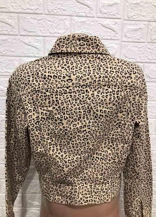 Леопардовый пиджак h&m3 фото