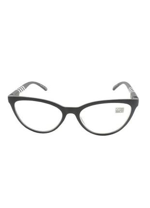 Окуляри пластикова оправа respect 056, готові окуляри, окуляри для корекції, окуляри для читання2 фото