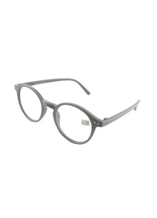 Очки пластиковая оправа onelook 060 сер, готовые очки, очки для коррекции, очки для чтения