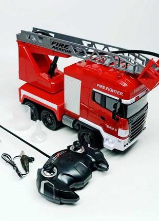 Радіокерований пожежний кран «fire rescue» - вода, світло, звук 666-191a