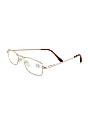 Окуляри металева оправа vizzini 8008, готові окуляри, окуляри для корекції, окуляри для читання2 фото