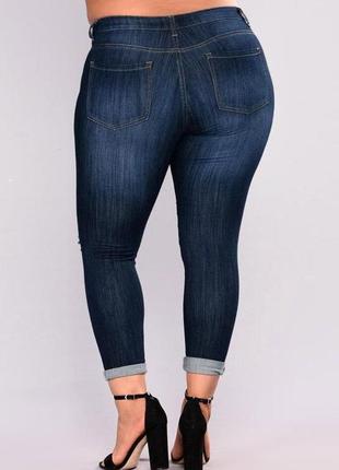 Шикарные  джинсы скинни супер батал высокая посадка simply by1 фото