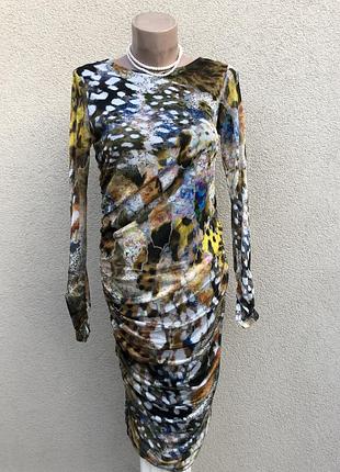 Шелк,платье по фигуре,люкс бренд,оригинал,эксклюзив