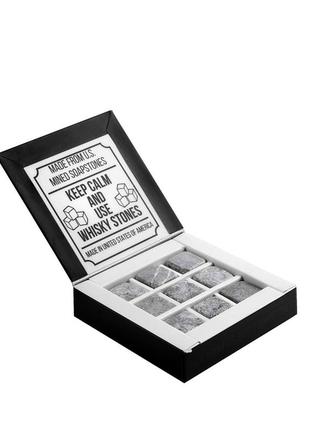 Камені для віскі сша whisky stones (сертифікат) маленька упаковка