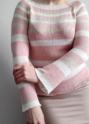Крутой весенний свитер джемпер известного бренда blumarine7 фото